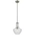 Kichler Everly 10 1/2" Wide Brushed Nickel Mini Pendant