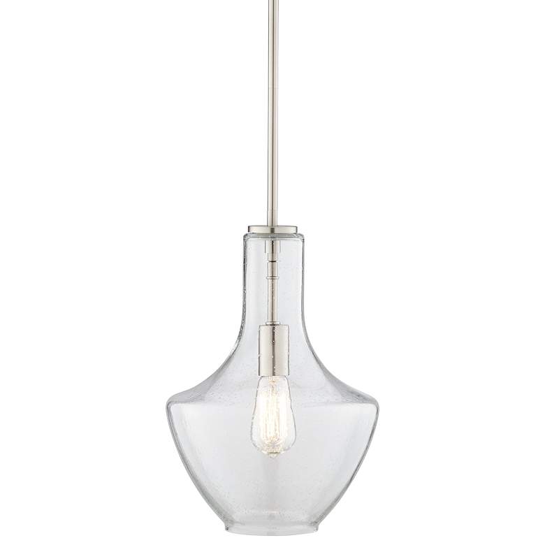 Image 3 Kichler Everly 10 1/2" Wide Brushed Nickel Mini Pendant