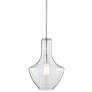 3_Kichler Everly 10 1/2" Wide Brushed Nickel Mini Pendant