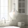 2_Kichler Everly 10 1/2" Wide Brushed Nickel Mini Pendant
