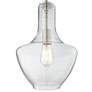 4_Kichler Everly 10 1/2" Wide Brushed Nickel Mini Pendant more views