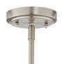 5_Kichler Everly 10 1/2" Wide Brushed Nickel Mini Pendant more views