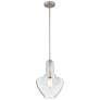 6_Kichler Everly 10 1/2" Wide Brushed Nickel Mini Pendant more views