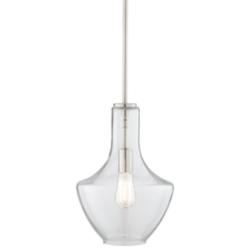 Kichler Everly 10 1/2&quot; Wide Brushed Nickel Pendant Light