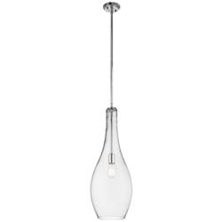 Kichler Everly 10 1/2&quot; Wide Clear Glass Mini Pendant