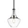 Kichler Everly 10 1/2" Wide Olde Bronze and Clear Glass Mini Pendant