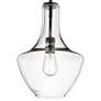 Thumbnail3 of Kichler Everly 10 1/2" Wide Olde Bronze and Clear Glass Mini Pendant more views