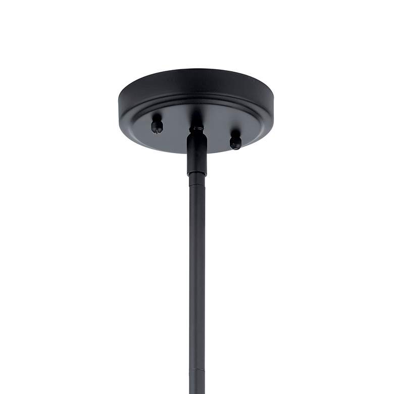 Image 4 Kichler Everly™ 10 1/2"W Black Bell Mini Pendant Light more views