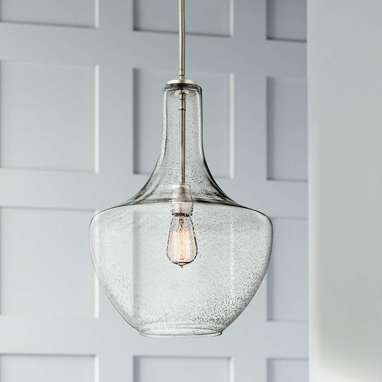 Kichler Everly 13 3/4&quot; Wide Brushed Nickel Pendant Light