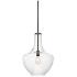 Kichler Everly 13 3/4" Wide Olde Bronze Clear Glass Pendant