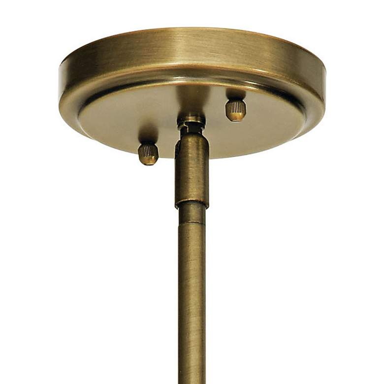Image 4 Kichler Everly 7" Wide Natural Brass Mini Pendant Light more views