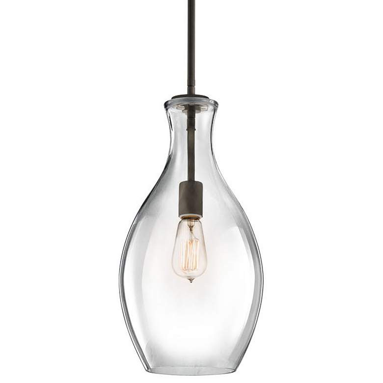 Image 2 Kichler Everly 8 3/4" Wide Olde Bronze Mini Pendant