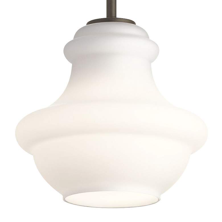 Image 3 Kichler Everly 9 1/2" Wide Olde Bronze Mini Pendant Light more views