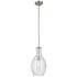 Kichler Everly 9" Wide Brushed Nickel Mini Pendant