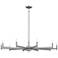 Kichler Ezro 48" Wide Satin Nickel 10-Light Chandelier