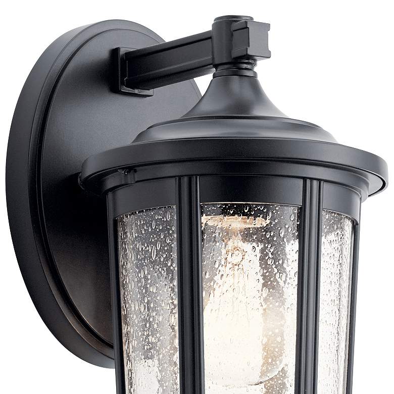 Image 3 Kichler Fairfield 11" High Black Outdoor Wall Light more views