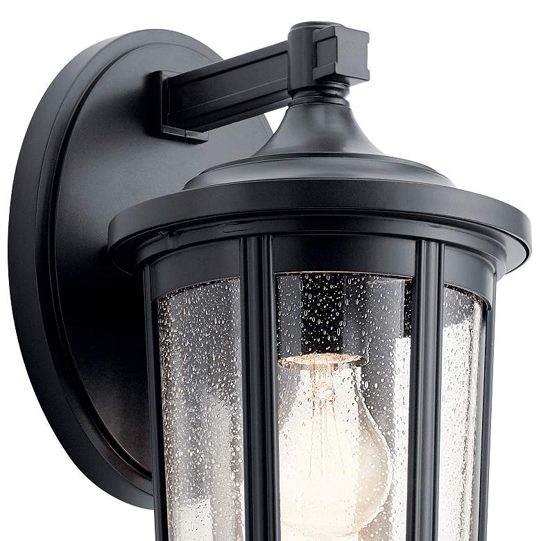 Image 3 Kichler Fairfield 14 1/2" High Black Outdoor Wall Light more views