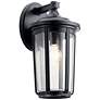 1_Kichler Fairfield 17 1/4" High Black Outdoor Wall Light