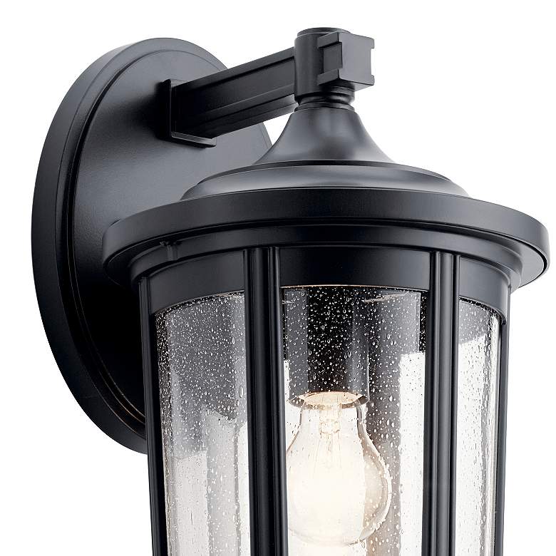Image 3 Kichler Fairfield 17 1/4" High Black Outdoor Wall Light more views