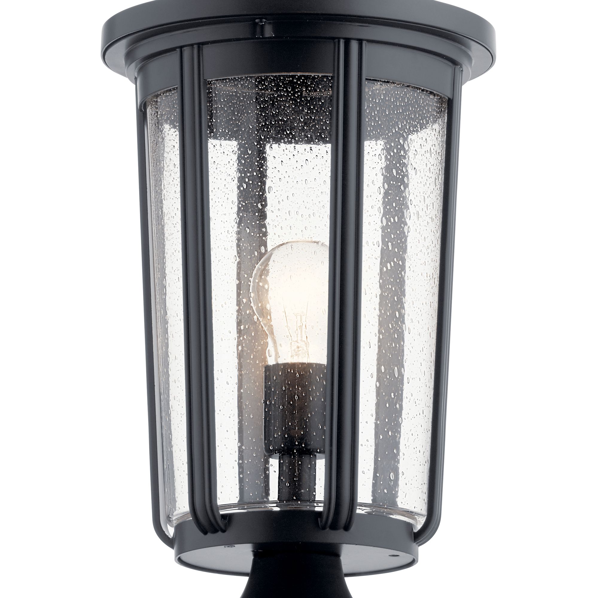 Image 3 Kichler Fairfield 19 1/4" High Black Outdoor Post Light more views
