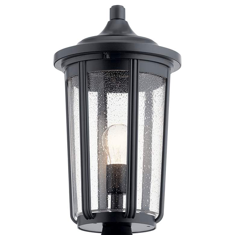 Image 3 Kichler Fairfield 19 1/4 inch High Black Outdoor Post Light more views