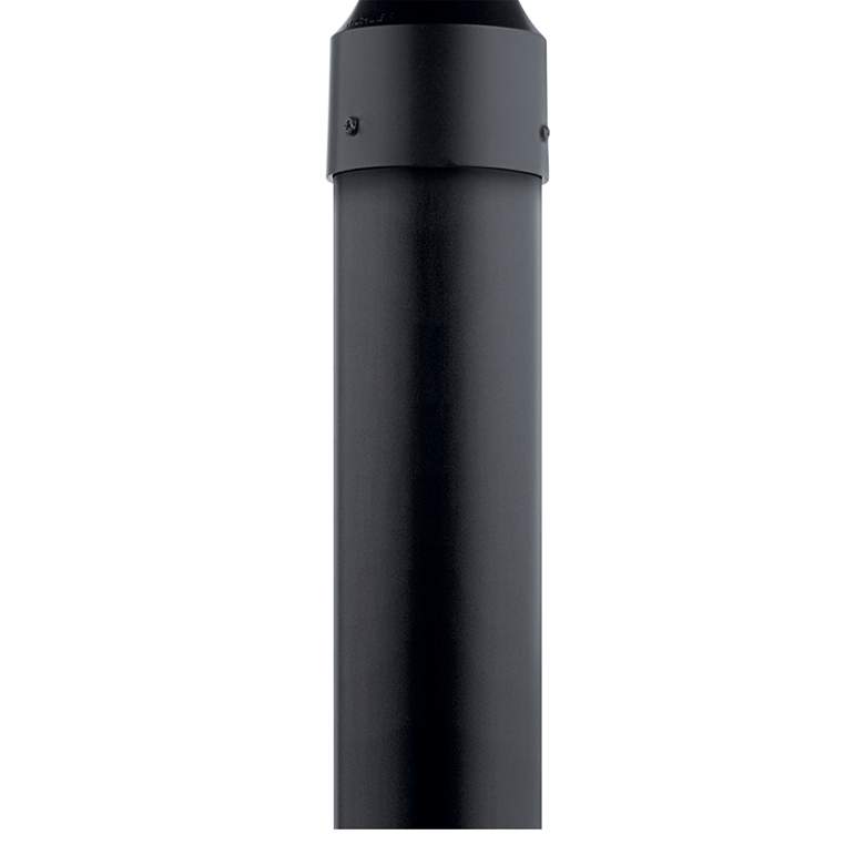 Image 4 Kichler Fairfield 19 1/4 inch High Black Outdoor Post Light more views