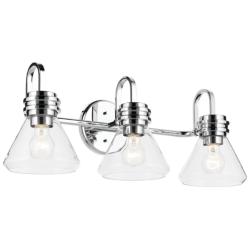 Kichler Farum 26" Wide Chrome 3-Light Vanity Bath Light