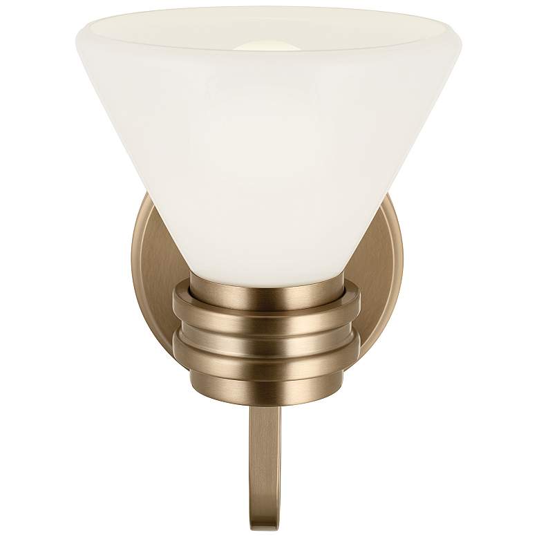 Image 7 Kichler Farum 9.5 Inch 1 Light Wall Sconce in Champagne Bronze more views