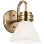 2_Kichler Farum 9 1/2" High Champagne Bronze Wall Sconce