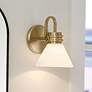1_Kichler Farum 9 1/2" High Champagne Bronze Wall Sconce