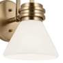 3_Kichler Farum 9 1/2" High Champagne Bronze Wall Sconce more views