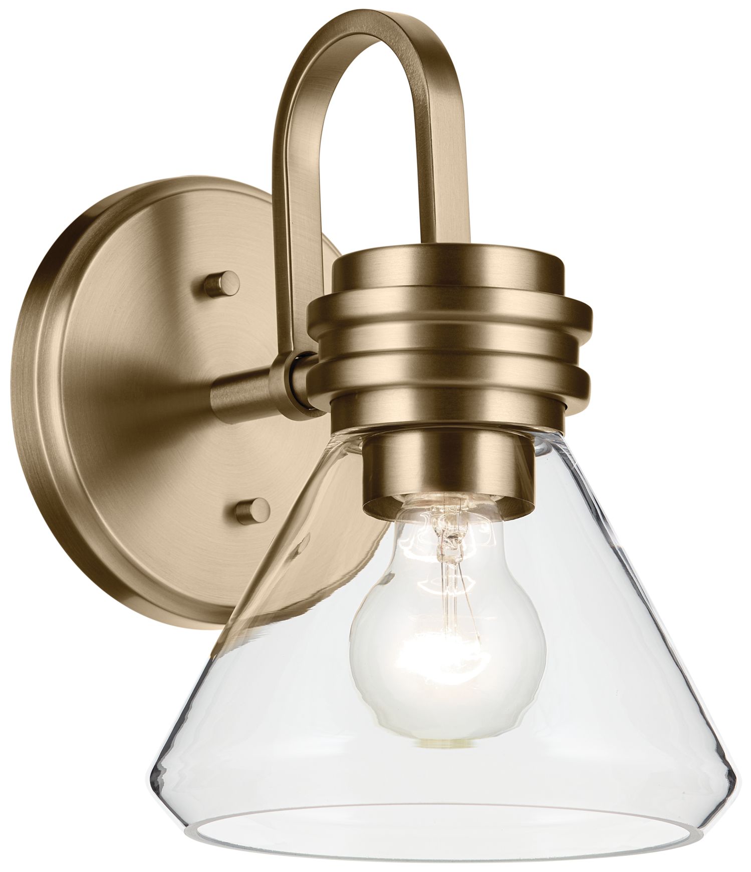 Kichler Farum 9 1/2" High Champagne Bronze Wall Sconce