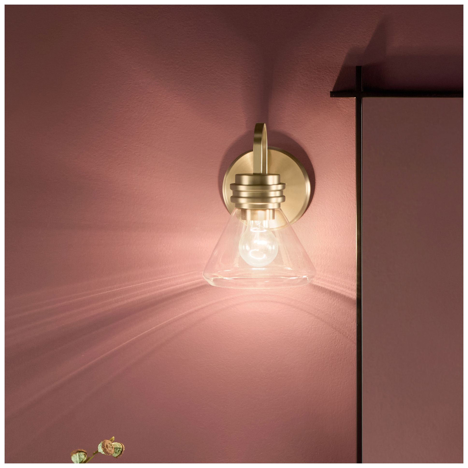 Image 4 Kichler Farum 9 1/2" High Champagne Bronze Wall Sconce more views