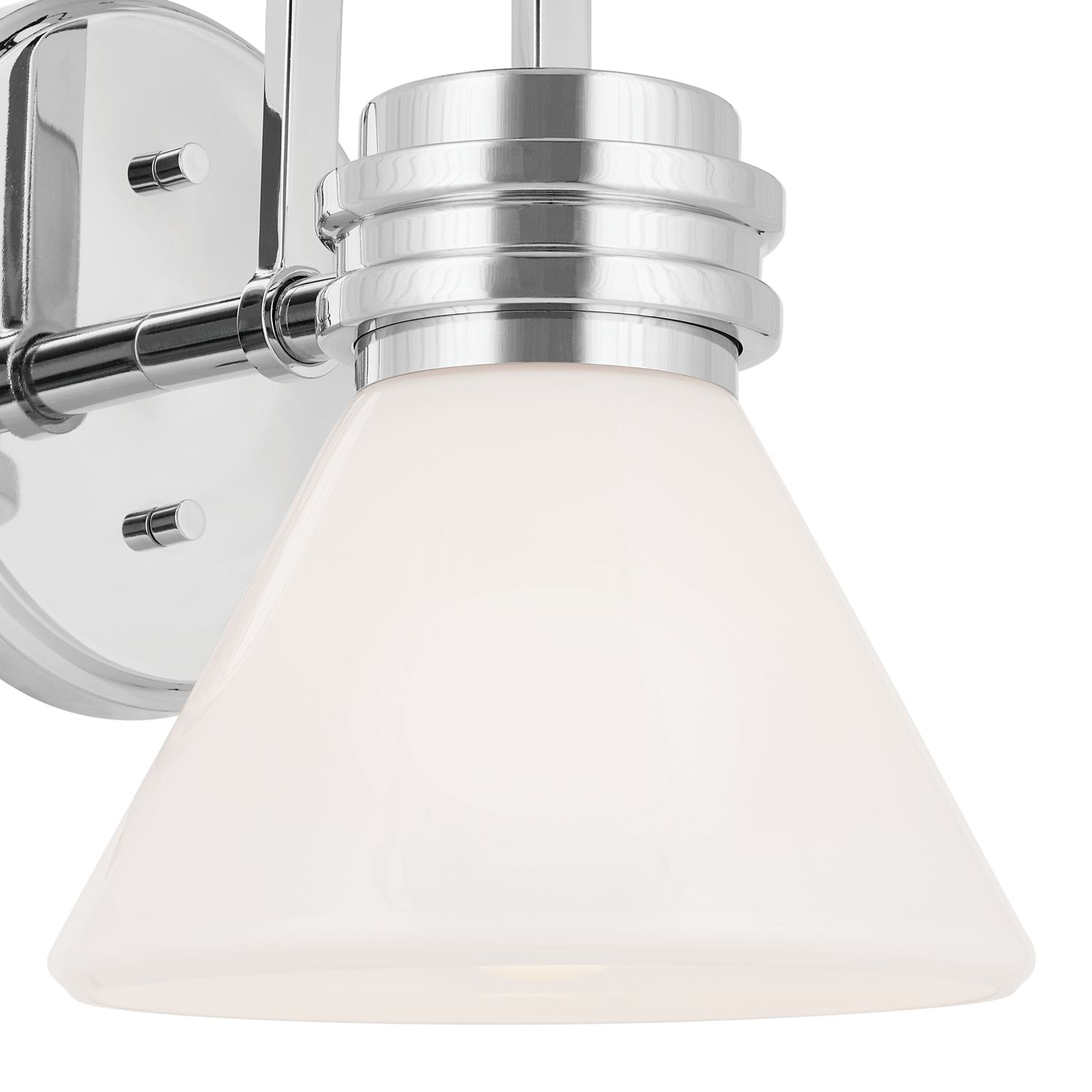 Image 3 Kichler Farum 9 1/2" High Chrome Wall Sconce more views