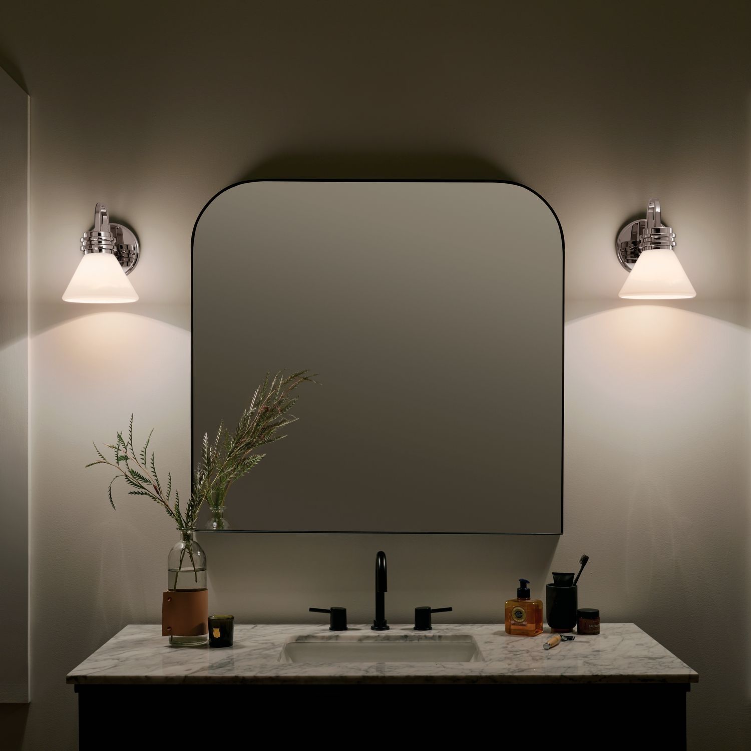 Kichler Farum 9 1/2" High Chrome Wall Sconce