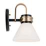 Thumbnail4 of Kichler Farum 9 1/2"H Black and Champagne Bronze Wall Sconce more views