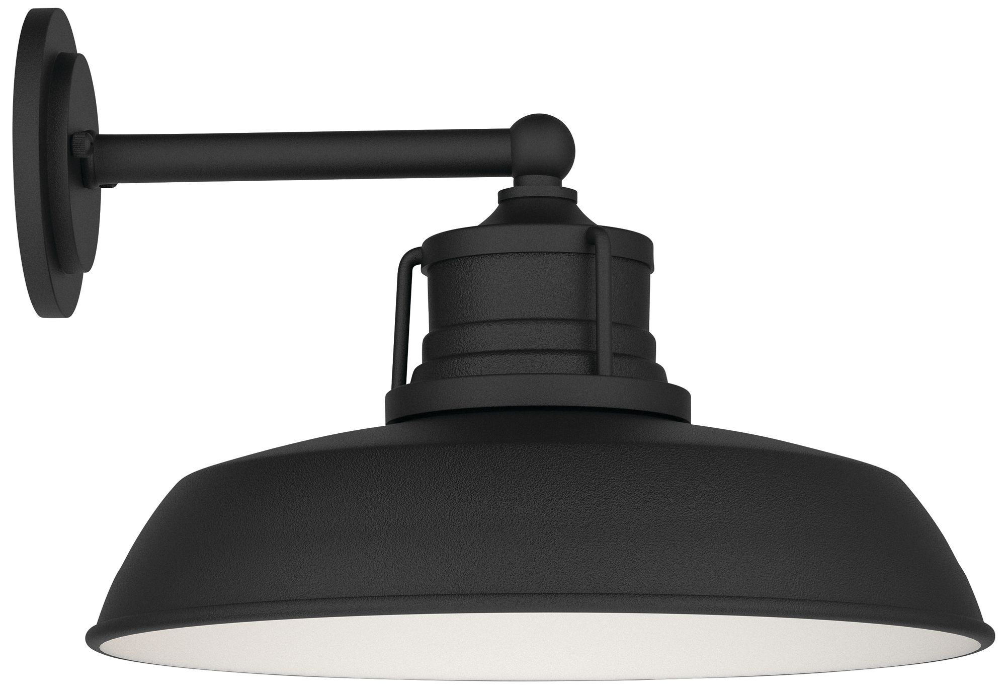 Image 6 Kichler Fielding 15" 1-Light Outdoor Wall Light Textured Black more views