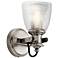 Kichler Flagship 9 1/2" High Classic Pewter Wall Sconce
