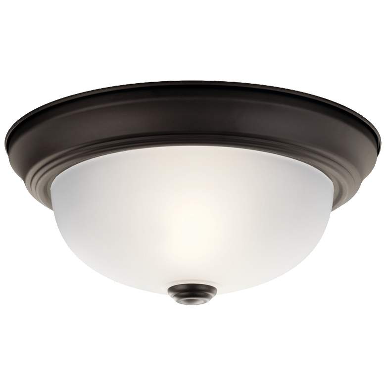 Image 1 Kichler Flush Mount 2 Light