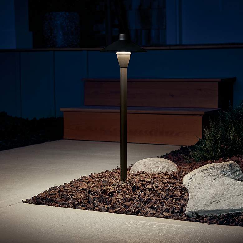 Image 6 Kichler Fogden 21"H Textured Architectural Bronze Path Light more views