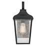 4_Kichler Forestdale 14 3/4"H Texture Black Outdoor Wall Light more views