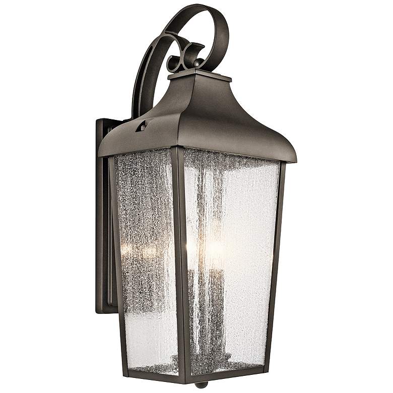 Image 2 Kichler Forestdale 21 1/2" High Old Bronze Outdoor Lantern Wall Light