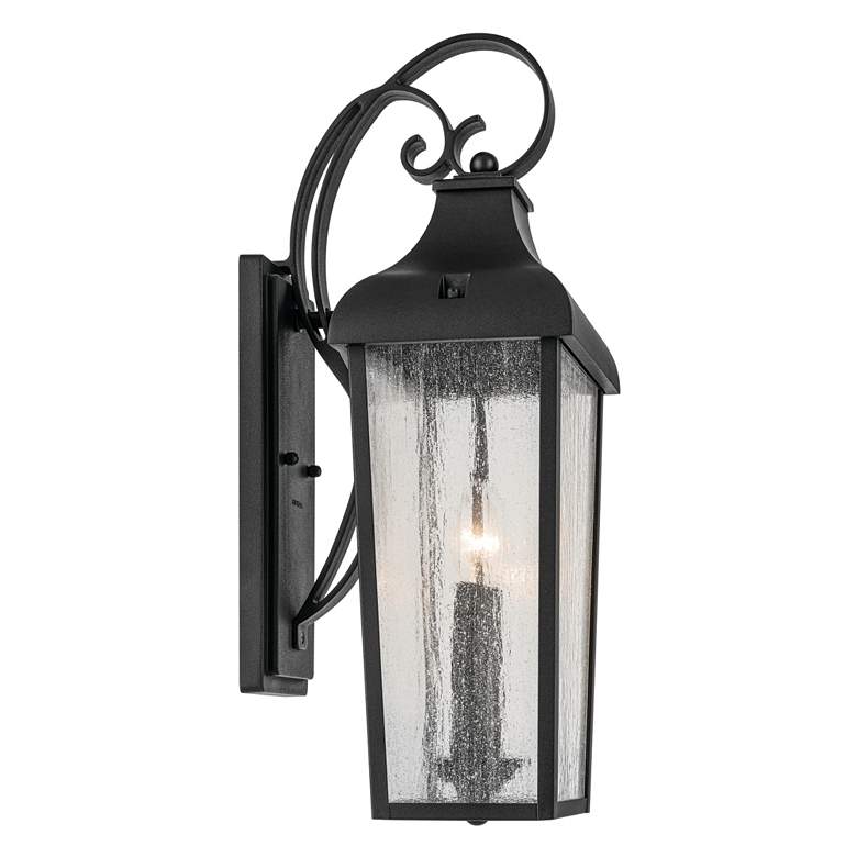 Image 3 Kichler Forestdale 21 1/2"H Texture Black Outdoor Wall Light more views