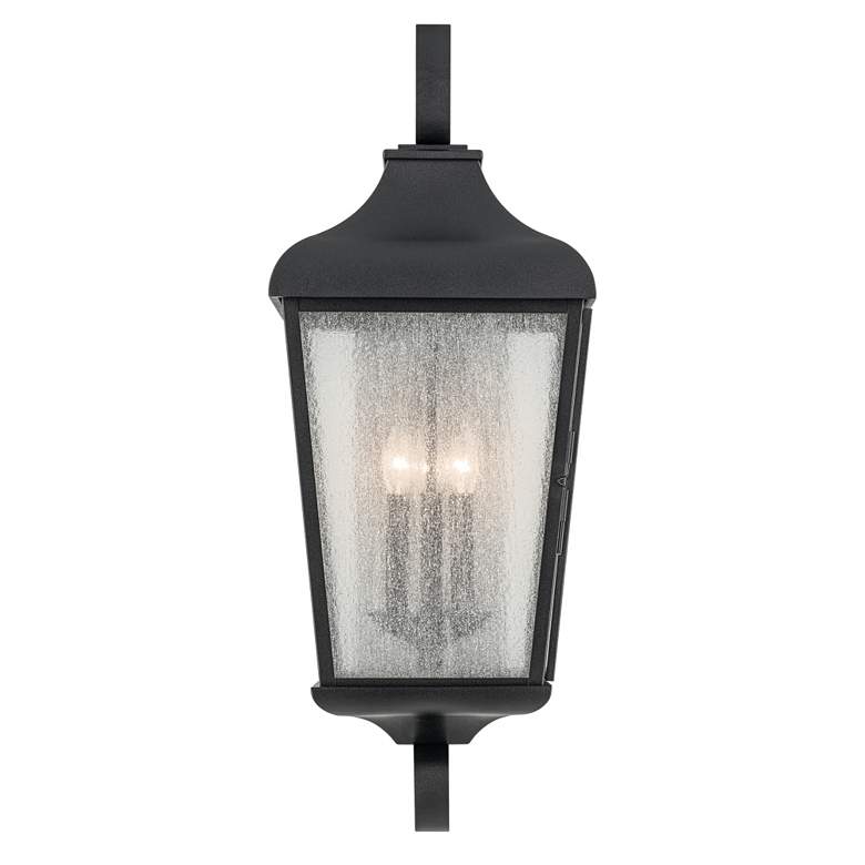 Image 3 Kichler Forestdale 30 3/4"H Texture Black Outdoor Wall Light more views