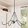 Thumbnail1 of Kichler Freesia 31.3" Wide Anvil Iron Finish Candelabra Chandelier