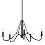6_Kichler Freesia Pendant 1Lt Textured Black more views