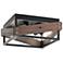 Kichler Fulton Cross 16" Wide Black 4-Light Ceiling Light