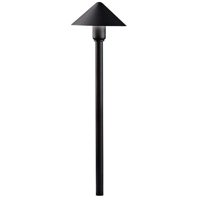 Image 1 Kichler Fundamentals 21" High Black 3000K LED Path Light