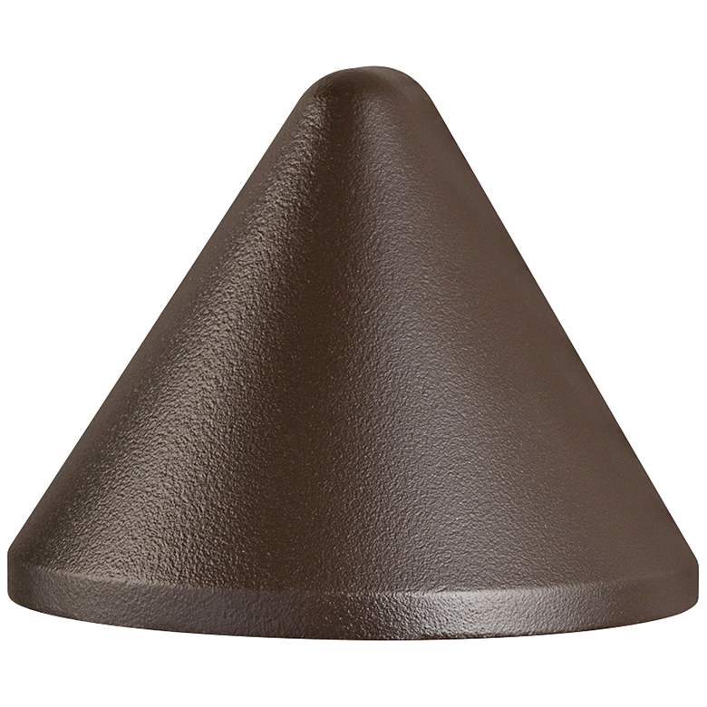 Image 1 Kichler Fundamentals 3 1/4"W Bronze 2700K LED Deck Light