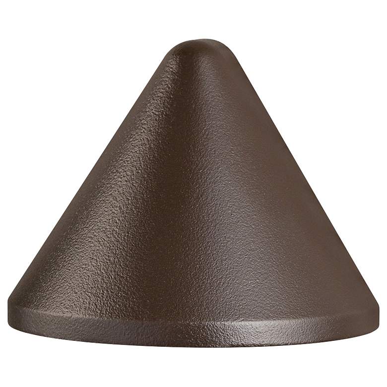 Image 2 Kichler Fundamentals 3 1/4"W Bronze 3000K LED Deck Light